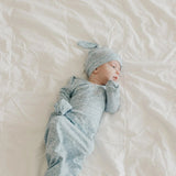 Copper Pearl Lennon Newborn Knotted Gown