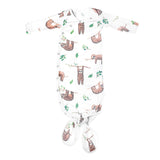 Copper Pearl Noah Newborn Knotted Gown