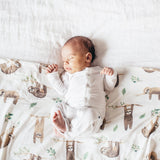 Copper Pearl Noah Knit Swaddle Blanket
