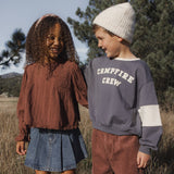 Rylee + Cru Oversized Sweatshirt Campfire Crew