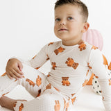 In My Jammers Gingham Little Boo Bear Two Piece Set