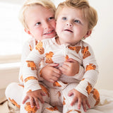 In My Jammers Gingham Little Boo Bear Zipper Romper