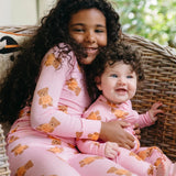 In My Jammers Polka Dot Little Boo Bear Zipper Romper