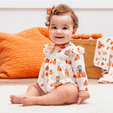 Tesa Babe Pumpkin Patch Skirted Bodysuit