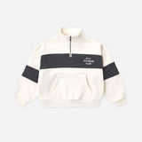 Rylee + Cru Panel Stripe Half Zip Outdoor Club