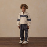 Rylee + Cru Panel Stripe Half Zip Outdoor Club
