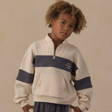 Rylee + Cru Panel Stripe Half Zip Outdoor Club