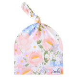 Copper Pearl Top Knot Hat Penelope 0-4 months