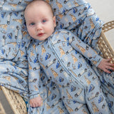 Lev Baby Police Officer Zipper Footie