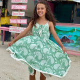Poppet & Fox Handkerchief Hem Dress Bacalar