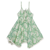 Poppet & Fox Handkerchief Hem Dress Bacalar