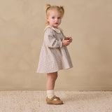 Quincy Mae Callie Dress Blue Gingham