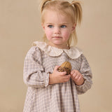 Quincy Mae Callie Dress Blue Gingham