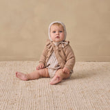 Quincy Mae Eden Romper Blue Gingham