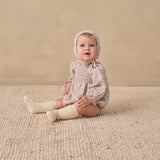 Quincy Mae Eden Romper Blue Gingham