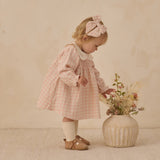 Quincy Mae Callie Dress Pink Plaid