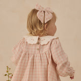 Quincy Mae Callie Dress Pink Plaid