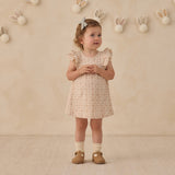 Quincy Mae Flutter Dress Strawberries