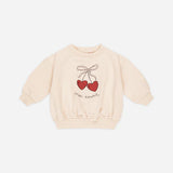 Quincy Mae Fleece Sweatshirt & Pant Set Mon Amour