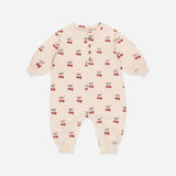 Quincy Mae Relaxed Fleece Jumpsuit Mon Amour