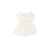 Quincy Mae Ruffle Collar Jersey Dress Chicks