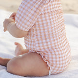 Quincy Mae Catalina One Piece Melon Check