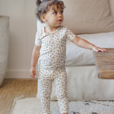 Quincy Mae Bamboo Short Sleeve Pajama Set Wildflower
