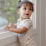 Quincy Mae Bamboo Short Sleeve Pajama Set Wildflower