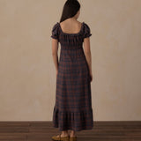 Rylee + Cru Teen Lana Dress Midnight Plaid