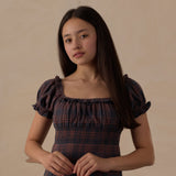Rylee + Cru Teen Lana Dress Midnight Plaid