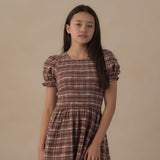 Rylee + Cru Teen Marie Dress Aspen Plaid