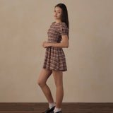 Rylee + Cru Teen Marie Dress Aspen Plaid