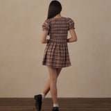 Rylee + Cru Teen Marie Dress Aspen Plaid