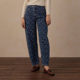 Rylee + Cru Women's Barrel Pant Indigo