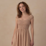 Rylee + Cru Women's Jess Dress Fawn Gingham