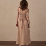 Rylee + Cru Women's Jess Dress Fawn Gingham