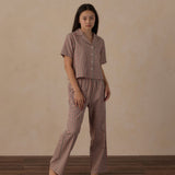 Rylee + Cru Teen Woven Pajama Set Holiday Gingham