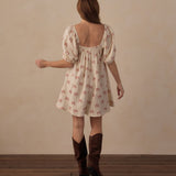 Rylee + Cru Women's Sabrina Mini Dress Peppermint Bows