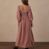 Rylee + Cru Women's Della Dress Vintage Plaid