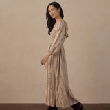 Rylee + Cru Women's Magnolia Dress Floral Stripe