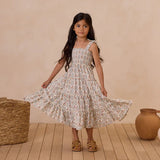 Rylee + Cru Taylor Dress Garden Grid
