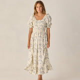 Rylee + Cru Women's Lexi Dress Ocean Toile