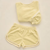 Rylee + Cru Racer Sweatshirt Citron