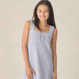 Rylee + Cru Crochet Tank Mini Dress Periwinkle Teen