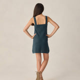Rylee + Cru Teen Crochet Mini Dress Navy