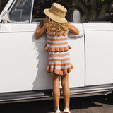 Rylee + Cru Naomi Set Americana Stripe