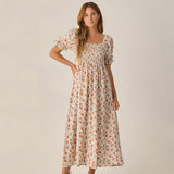 Rylee + Cru  Womens Dallas Dress Americana Floral