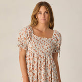 Rylee + Cru  Womens Dallas Dress Americana Floral