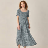 Rylee + Cru Womens Dallas Dress Navy Floral