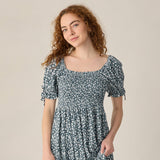 Rylee + Cru Womens Dallas Dress Navy Floral
